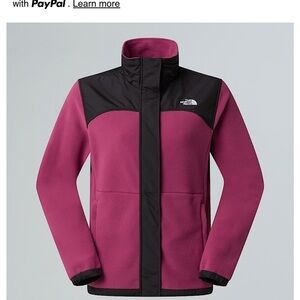 The North Face women’s Tundra fleece full zip  jacket in cyberberry